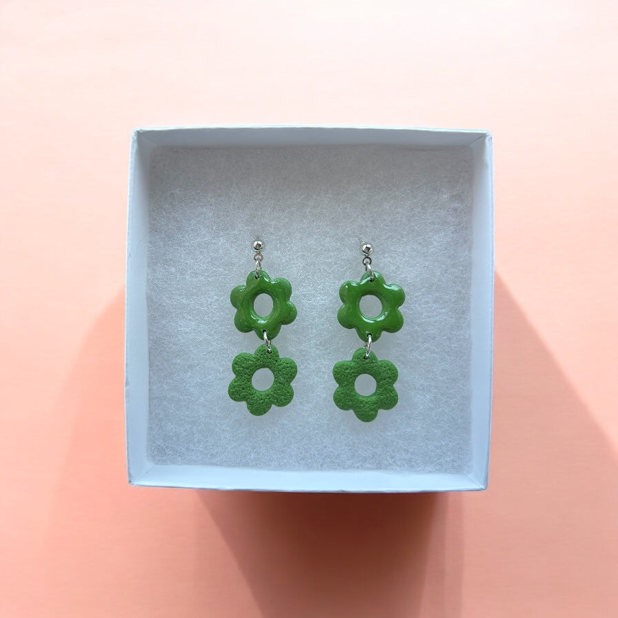 Lola green earrings